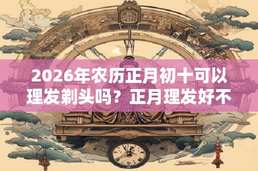 2026年农历正月初十可以理发剃头吗？正月理发好不好？