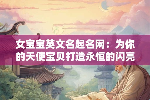 女宝宝英文名起名网：为你的天使宝贝打造永恒的闪亮之名