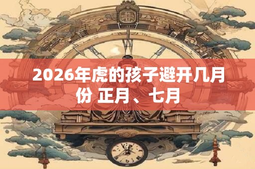 2026年虎的孩子避开几月份 正月、七月
