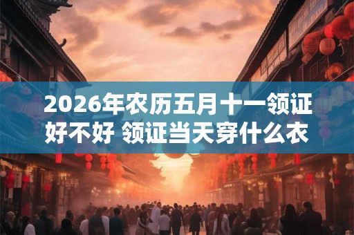2026年农历五月十一领证好不好 领证当天穿什么衣服好呢