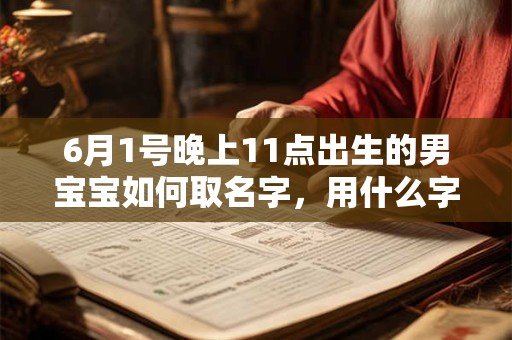 6月1号晚上11点出生的男宝宝如何取名字，用什么字好