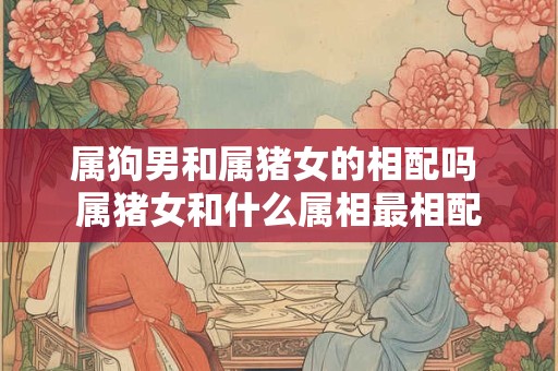 属狗男和属猪女的相配吗 属猪女和什么属相最相配