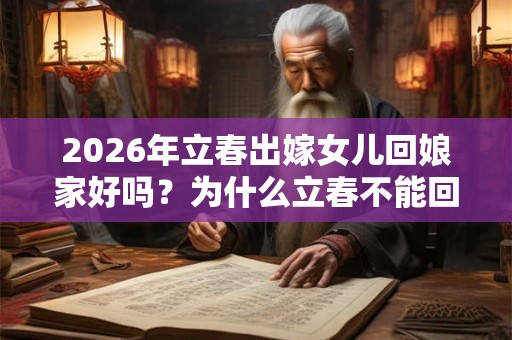 2026年立春出嫁女儿回娘家好吗？为什么立春不能回娘家？