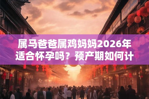 属马爸爸属鸡妈妈2026年适合怀孕吗？预产期如何计算？