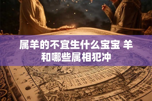 属羊的不宜生什么宝宝 羊和哪些属相犯冲
