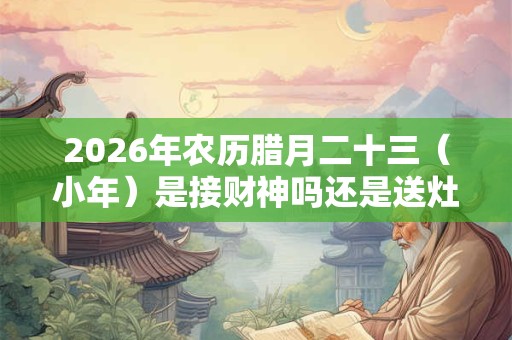2026年农历腊月二十三(小年)是接财神吗还是送灶神? 2026年农历腊月二十三(小年)是接财神吗还是送灶神?