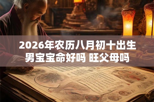 2026年农历八月初十出生男宝宝命好吗 旺父母吗 2026年农历八月初十出生男宝宝命好吗 旺父母吗