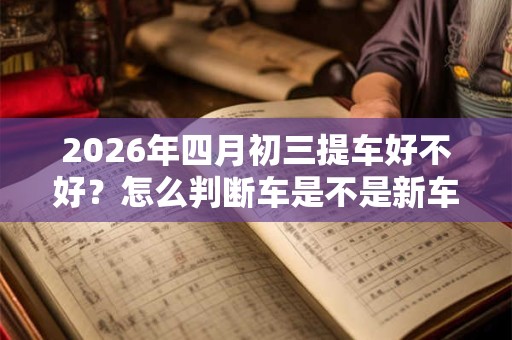 2026年四月初三提车好不好？怎么判断车是不是新车？