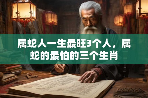 属蛇人一生最旺3个人,属蛇的最怕的三个生肖 属蛇人一生最旺3个人,属蛇的最怕的三个生肖