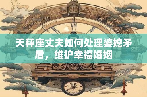 天秤座丈夫如何处理婆媳矛盾，维护幸福婚姻