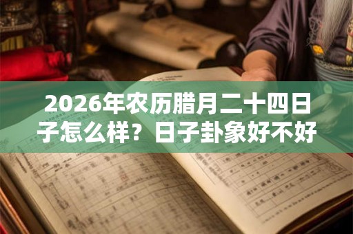 2026年农历腊月二十四日子怎么样?日子卦象好不好? 2026年农历腊月二十四日子怎么样?日子卦象好不好?