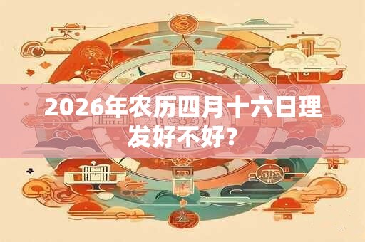 2026年农历四月十六日理发好不好？
