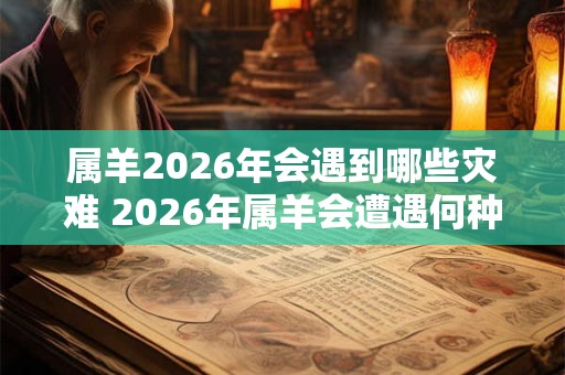 属羊2026年会遇到哪些灾难 2026年属羊会遭遇何种灾难