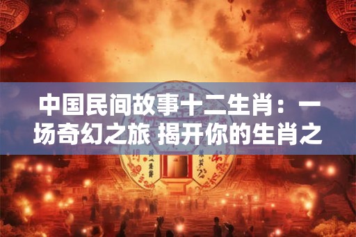 中国民间故事十二生肖：一场奇幻之旅 揭开你的生肖之谜