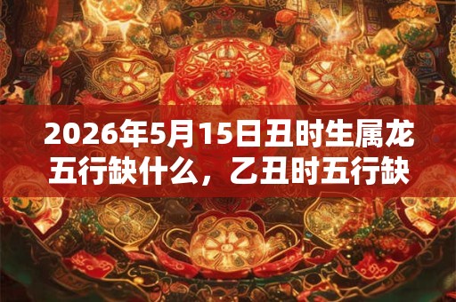 2026年5月15日丑时生属龙五行缺什么，乙丑时五行缺什么