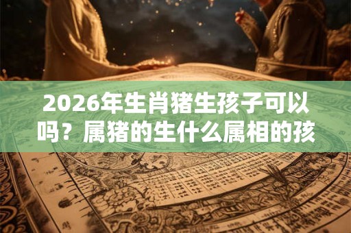 2026年生肖猪生孩子可以吗？属猪的生什么属相的孩子好？