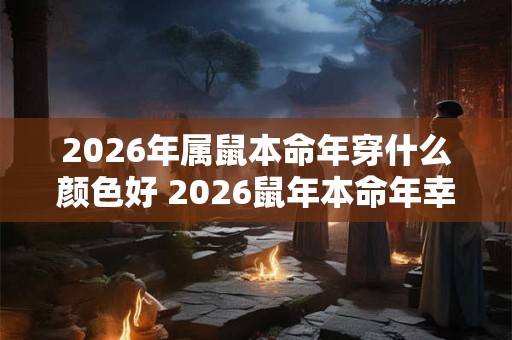 2026年属鼠本命年穿什么颜色好 2026鼠年本命年幸运色