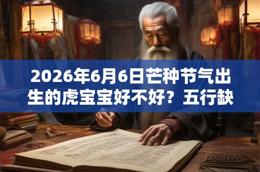 2026年6月6日芒种节气出生的虎宝宝好不好？五行缺什么？
