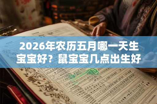2026年农历五月哪一天生宝宝好？鼠宝宝几点出生好？