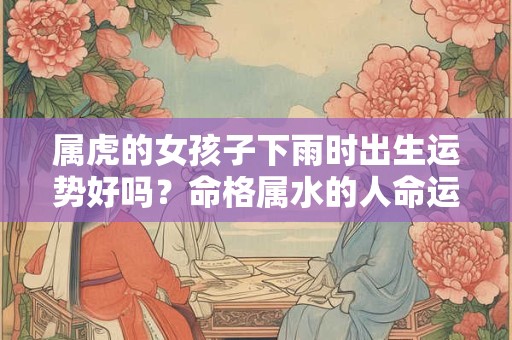 属虎的女孩子下雨时出生运势好吗？命格属水的人命运如何？