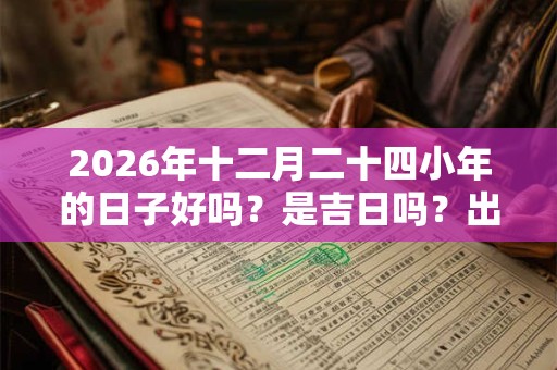 2026年十二月二十四小年的日子好吗？是吉日吗？出殡合适吗？