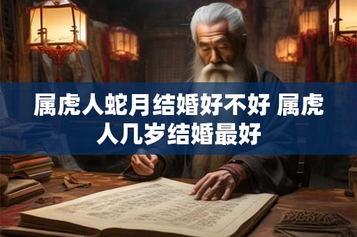 属虎人蛇月结婚好不好 属虎人几岁结婚最好