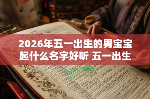 2026年五一出生的男宝宝起什么名字好听 五一出生男孩起名最佳字