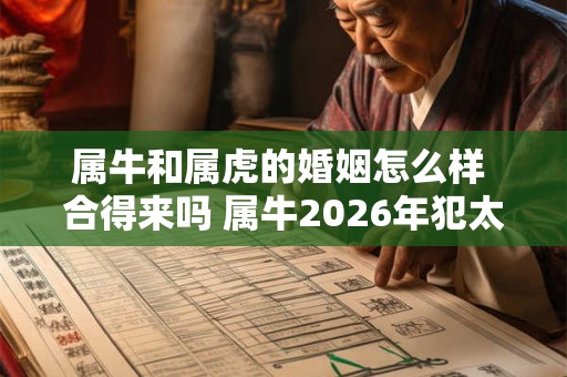 属牛和属虎的婚姻怎么样 合得来吗 属牛2026年犯太岁吗