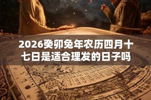 2026癸卯兔年农历四月十七日是适合理发的日子吗