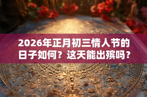 2026年正月初三情人节的日子如何？这天能出殡吗？
