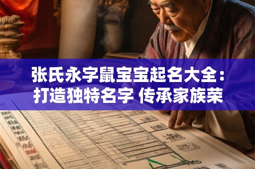 张氏永字鼠宝宝起名大全：打造独特名字 传承家族荣耀