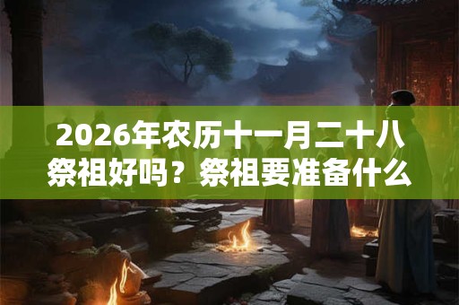 2026年农历十一月二十八祭祖好吗？祭祖要准备什么？