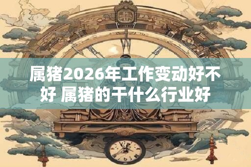属猪2026年工作变动好不好 属猪的干什么行业好