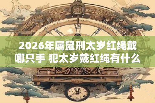 2026年属鼠刑太岁红绳戴哪只手 犯太岁戴红绳有什么讲究