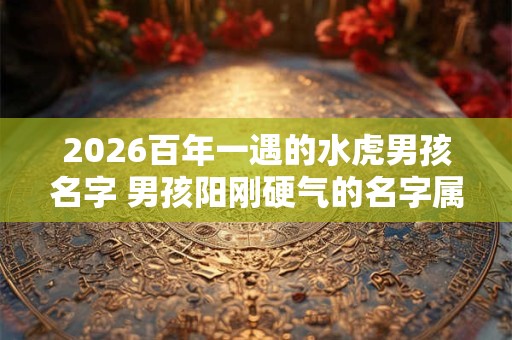 2026百年一遇的水虎男孩名字 男孩阳刚硬气的名字属虎