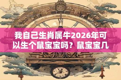 我自己生肖属牛2026年可以生个鼠宝宝吗？鼠宝宝几月出生好？