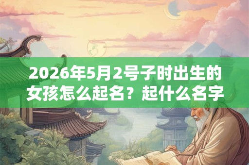2026年5月2号子时出生的女孩怎么起名？起什么名字合适？
