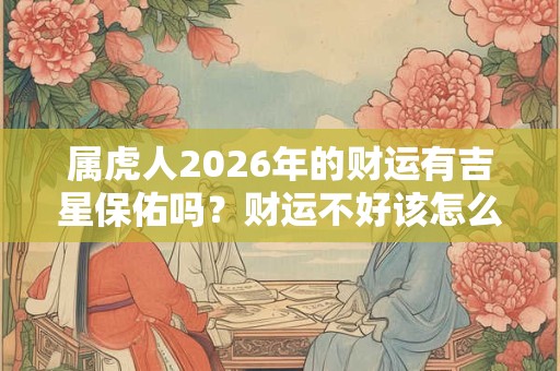 属虎人2026年的财运有吉星保佑吗？财运不好该怎么办？
