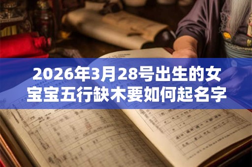 2026年3月28号出生的女宝宝五行缺木要如何起名字