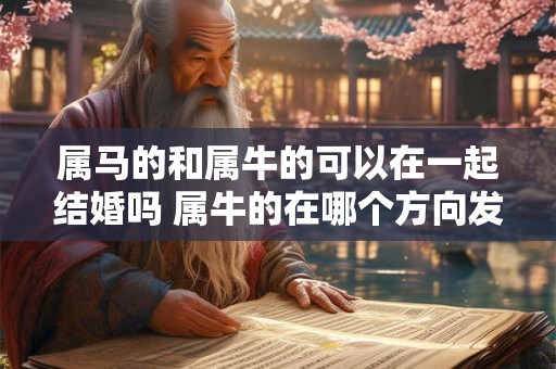 属马的和属牛的可以在一起结婚吗 属牛的在哪个方向发展合适