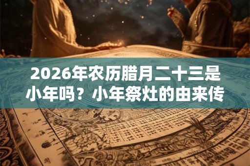 2026年农历腊月二十三是小年吗？小年祭灶的由来传说？