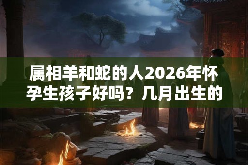 属相羊和蛇的人2026年怀孕生孩子好吗？几月出生的孩子命好？