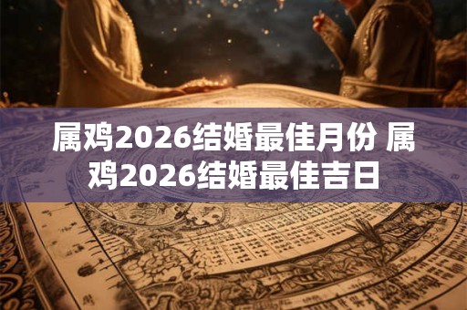 属鸡2026结婚最佳月份 属鸡2026结婚最佳吉日
