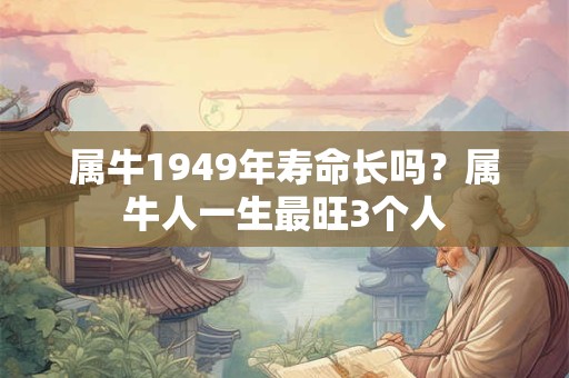 属牛1949年寿命长吗？属牛人一生最旺3个人