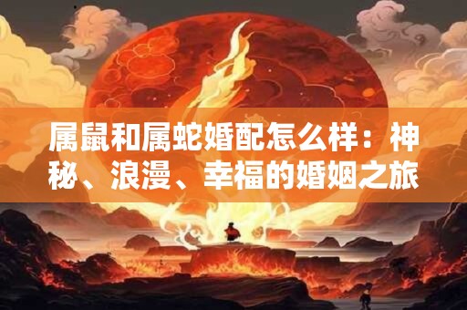 属鼠和属蛇婚配怎么样：神秘、浪漫、幸福的婚姻之旅