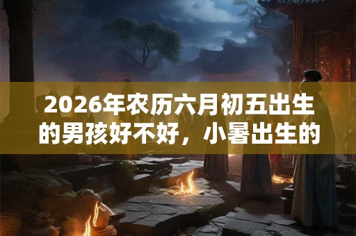 2026年农历六月初五出生的男孩好不好，小暑出生的男孩好吗？
