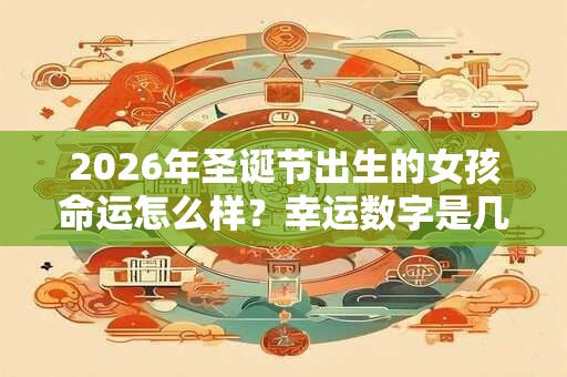 2026年圣诞节出生的女孩命运怎么样？幸运数字是几？