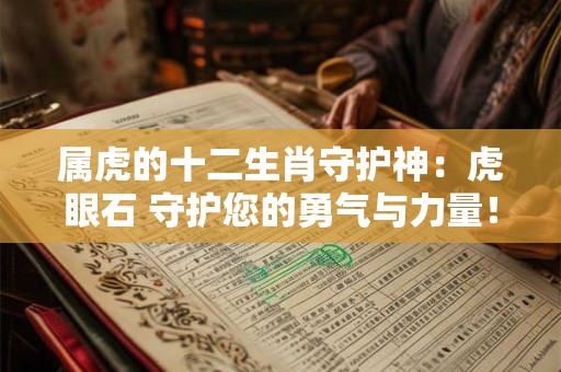 属虎的十二生肖守护神：虎眼石 守护您的勇气与力量！