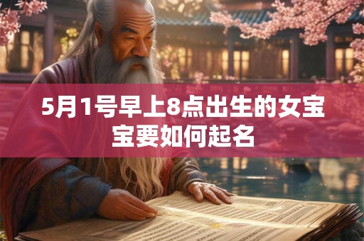 5月1号早上8点出生的女宝宝要如何起名
