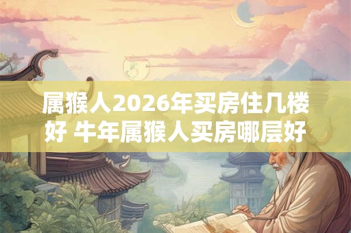 属猴人2026年买房住几楼好 牛年属猴人买房哪层好